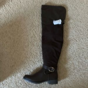 Brand New over the knee chocolate boots